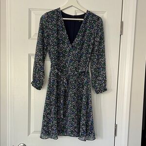 Floral V-Neck Dress